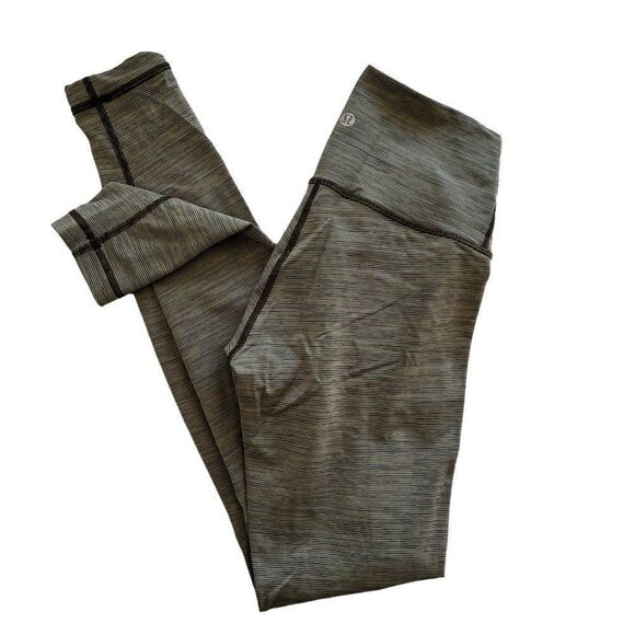 LULULEMON Womens Wunder Under High-Rise Tight EUC Leggings Wee Are From Space 4 - Picture 1 of 5
